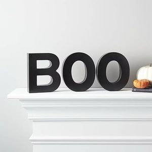 BNIB Crate & Barrel Halloween BOO Letters